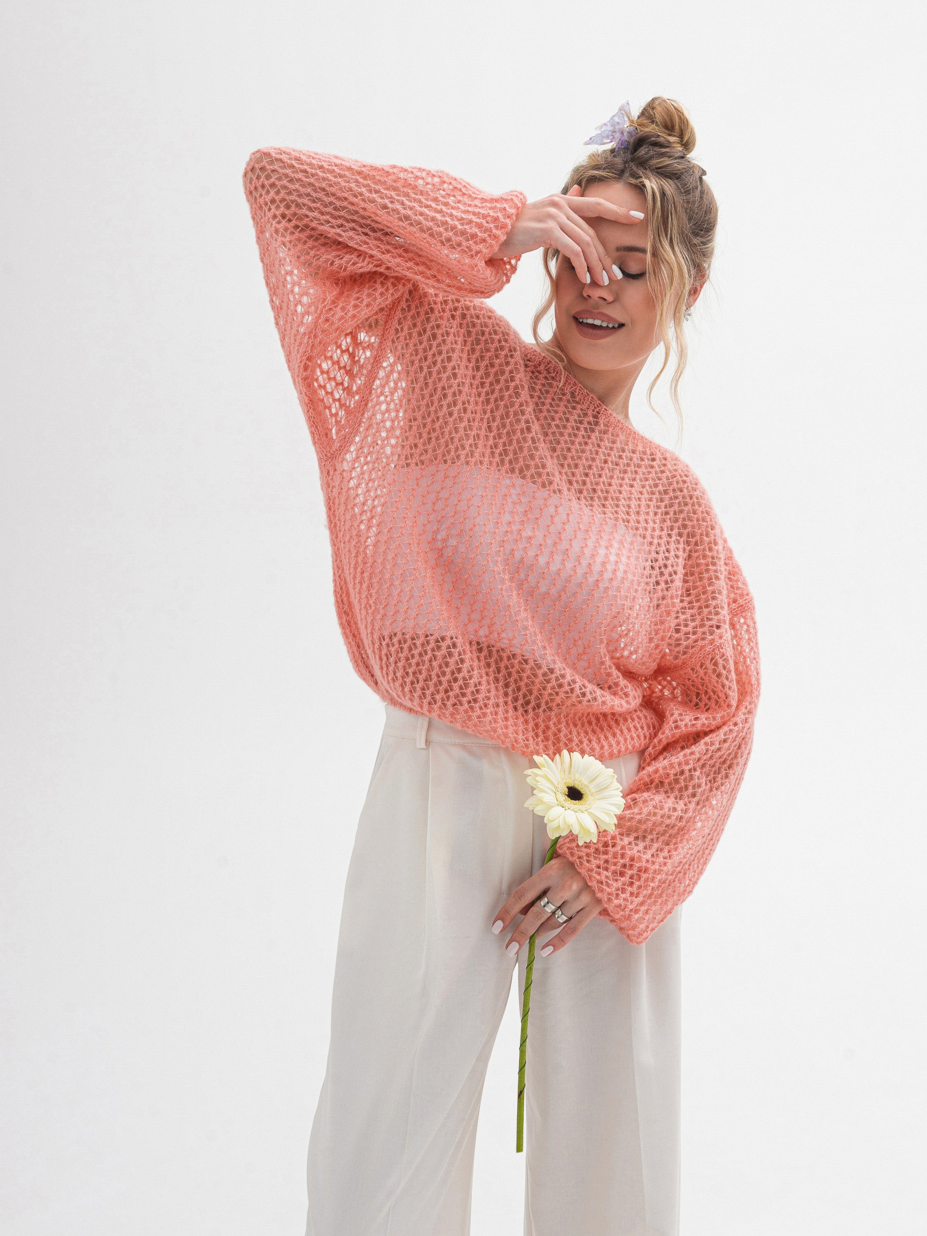 Джемпер Romashka Перу модель 399012303062 Фото