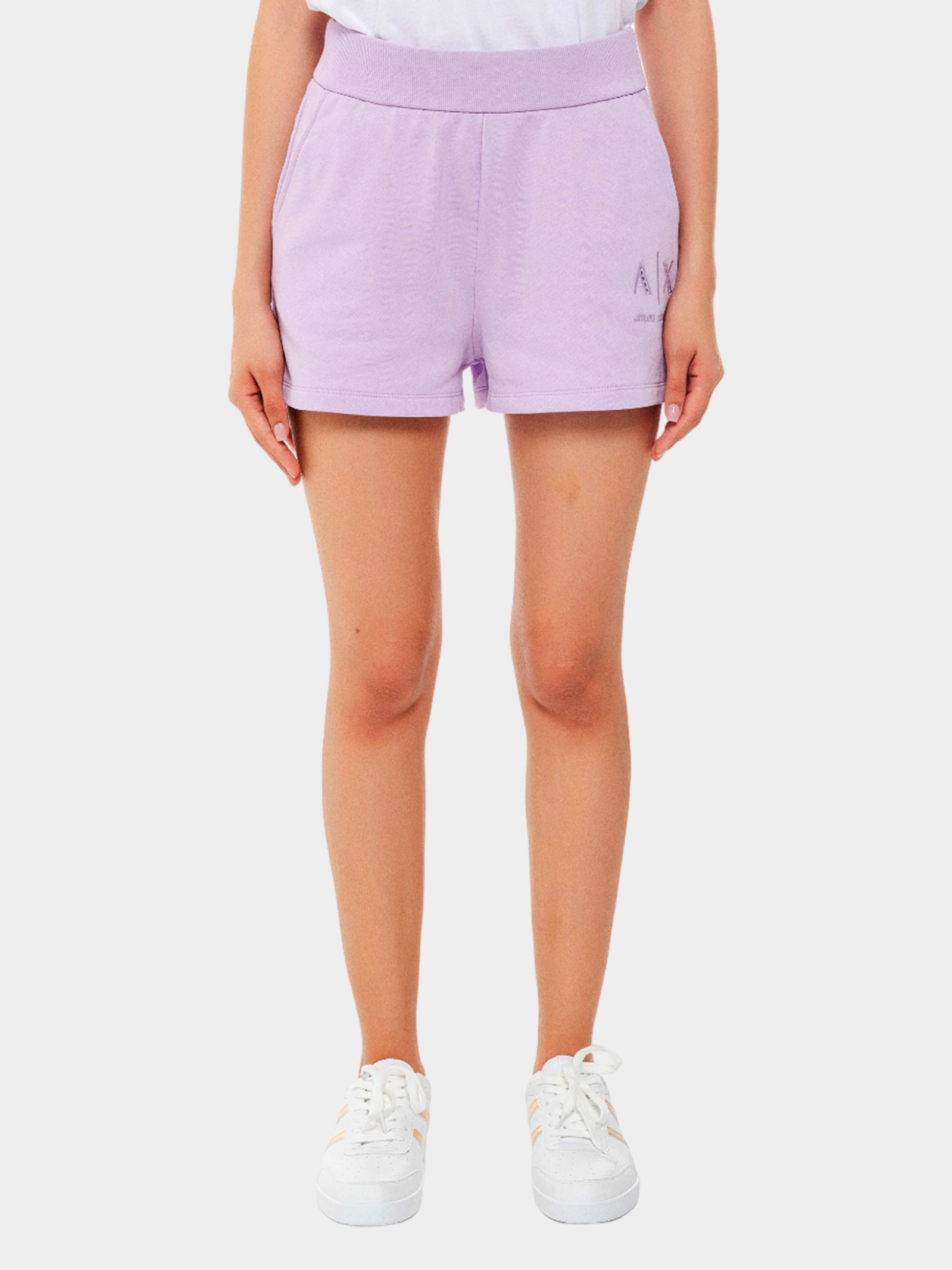 ショートパンツ ARMANI EXCHANGE Woman Short Violet 3DYS71YJFDZ 1354 Armani Exchange Outlet: Short woman - Violet | Armani