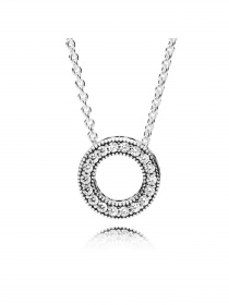 Кольє PANDORA Moments модель 397436CZ Кольє PANDORA Moments модель 397436CZ Фото