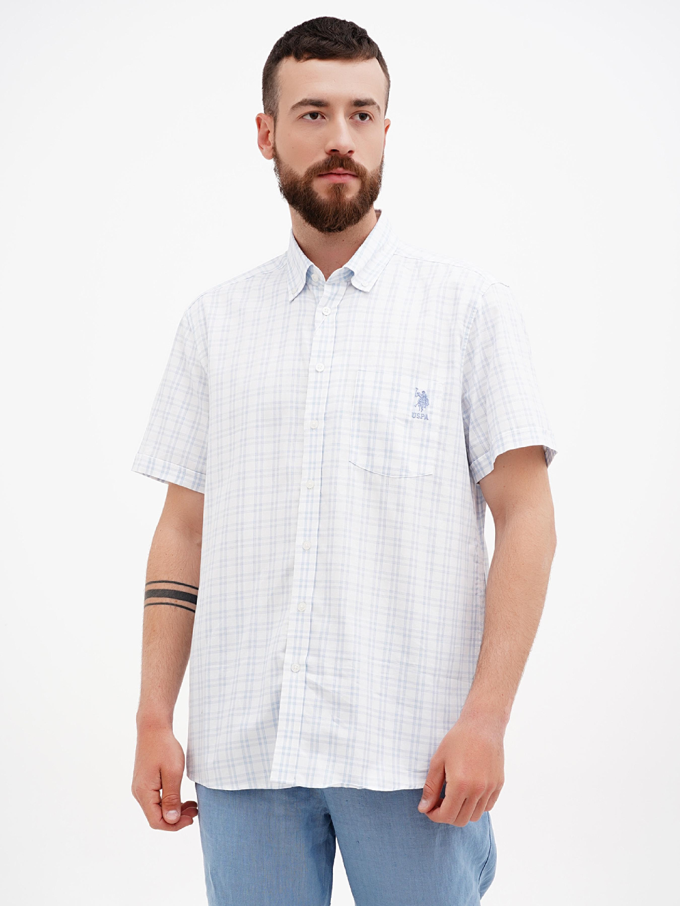 Сорочка US Polo Модель USPA.1584224.VR036 Фото