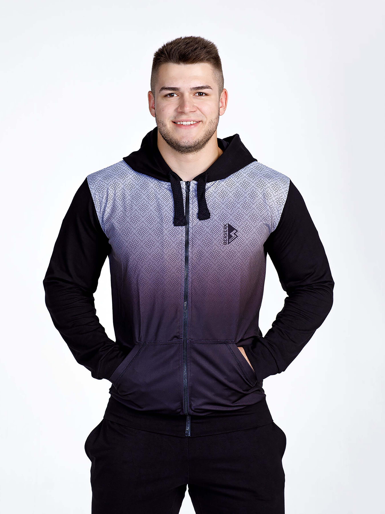 Кофта Berserk Sport модель SonsofOdinBlackHDM Фото