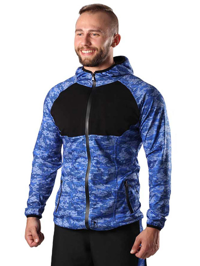 Кофта Berserk Sport модель EvolutionFitBlueHDM - фото