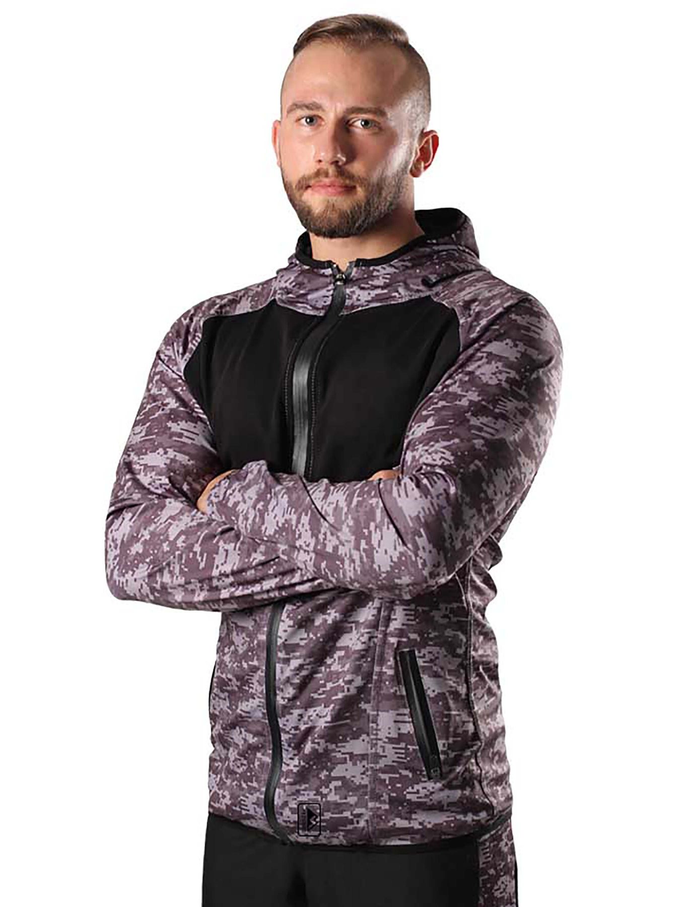 Кофта Berserk Sport модель EvolutionFitGrayHDM Фото