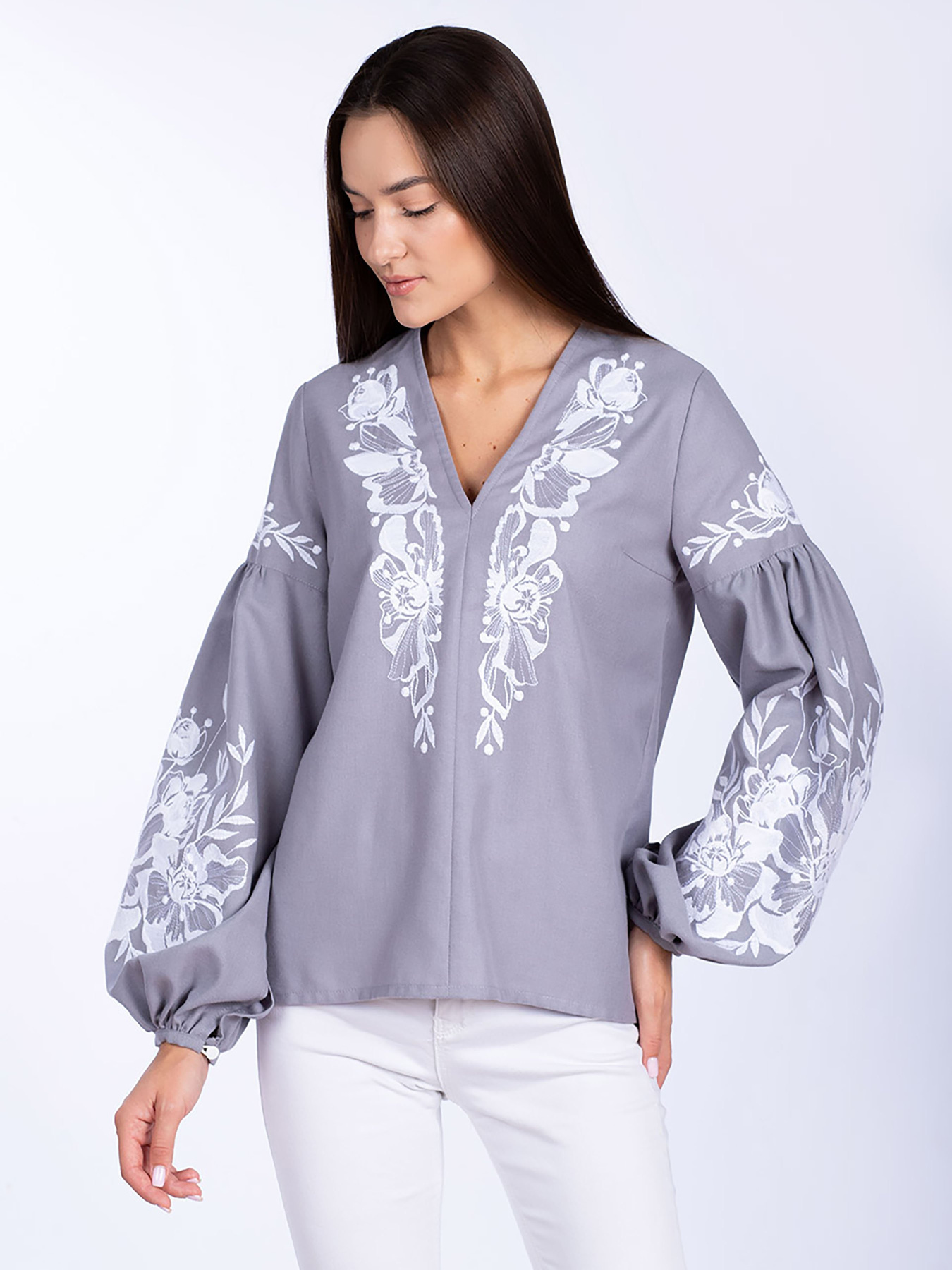 Вышитая рубашка Едельвіка модель 33-23-00 Фото