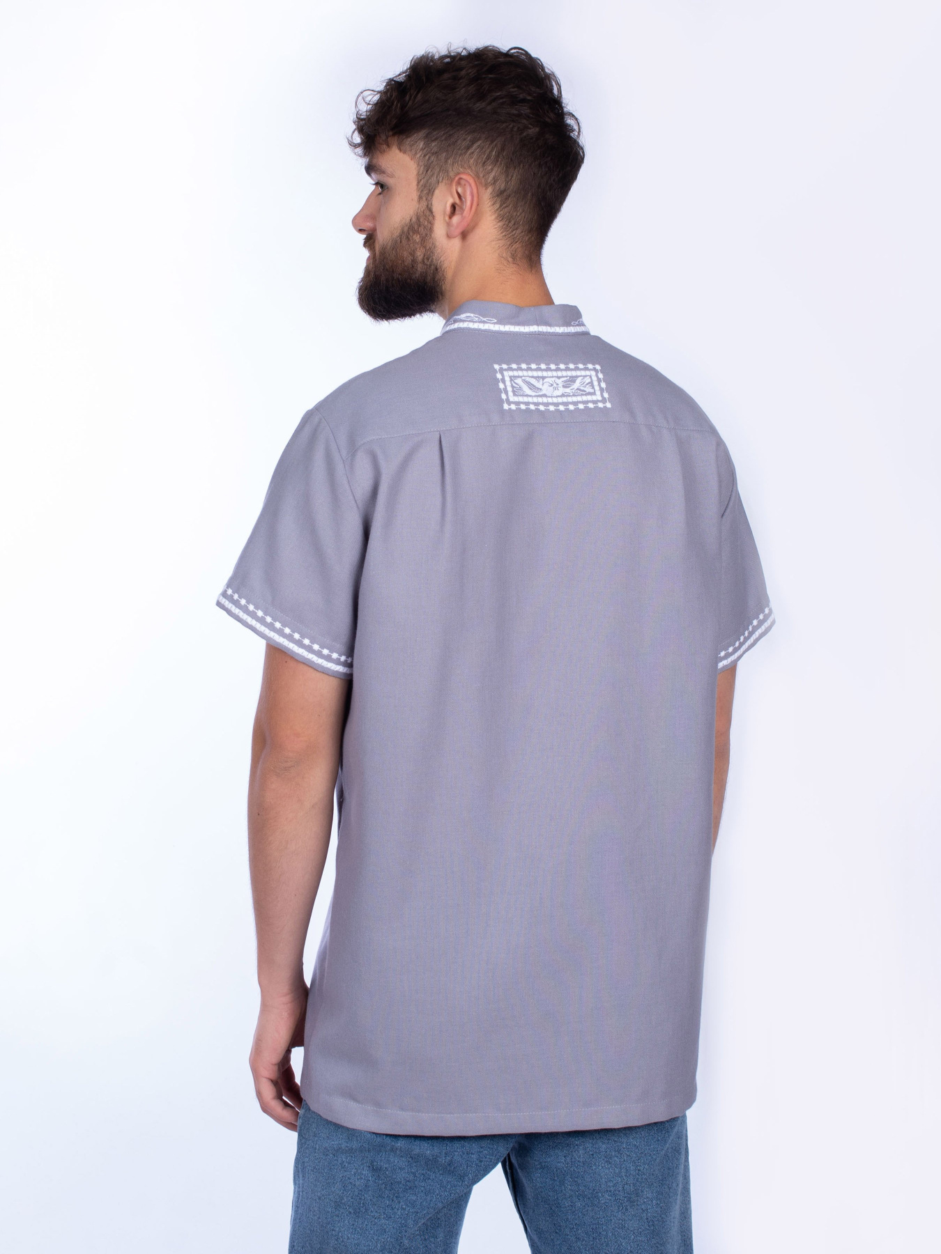 Вышитая рубашка Едельвіка модель 34-23-00 Фото