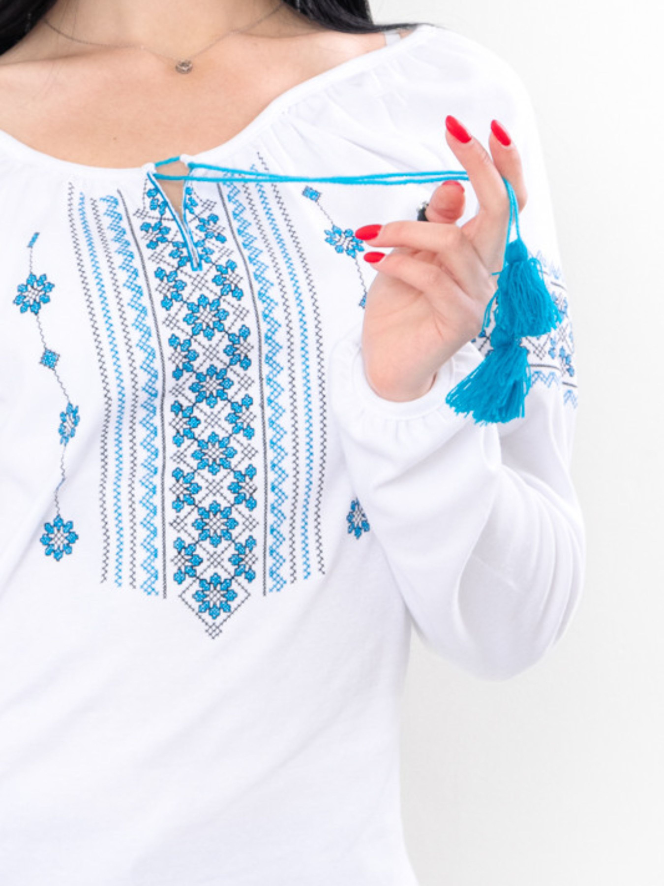 Вишита сорочка Носи своє Модель 8607-038-22-blakitnij Фото