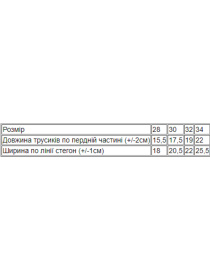 Трусы Носи своє модель 272-002v-vzerunok-temno-srij Фото