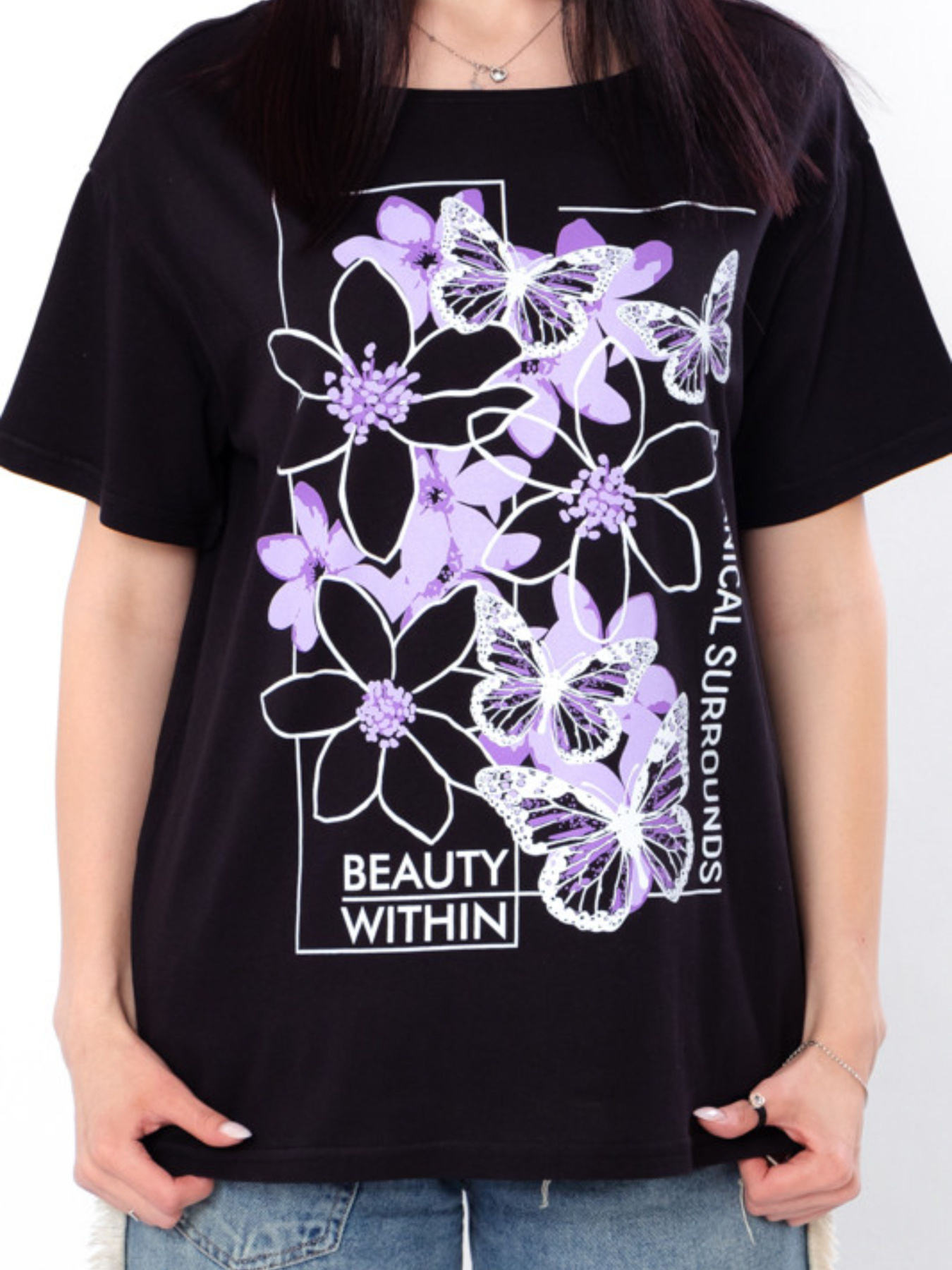 Футболка Носи своє модель 8127-001-33-1-chornij-kvti Фото