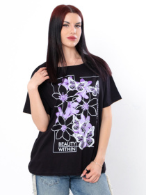 Футболка Носи своє модель 8127-001-33-1-chornij-kvti Фото