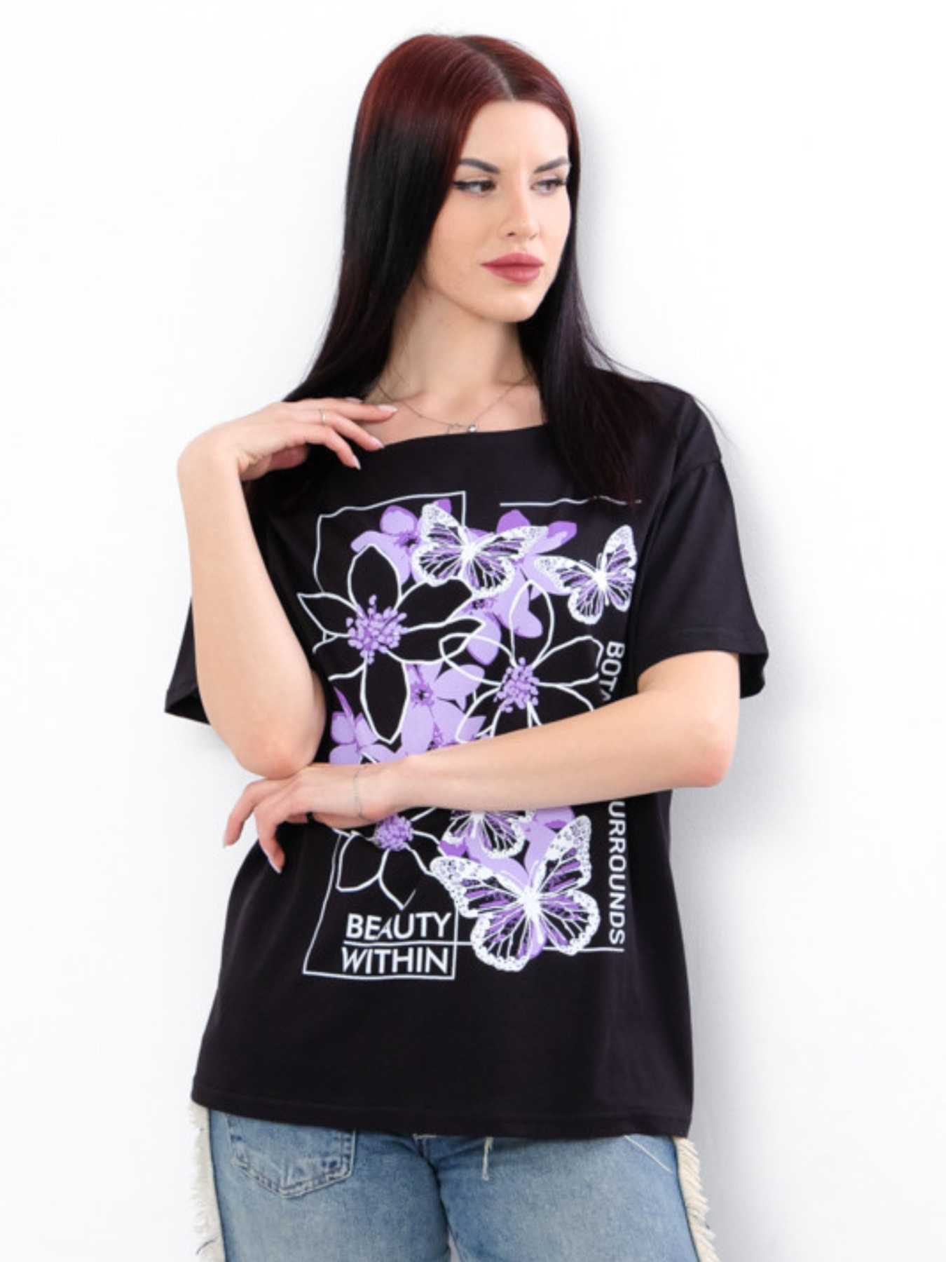 Футболка Носи своє модель 8127-001-33-1-chornij-kvti Фото