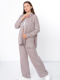 Повсякденний костюм Носи своє модель 8392-116-korichnevij-melanzh Повсякденний костюм Носи своє модель 8392-116-korichnevij-melanzh Фото