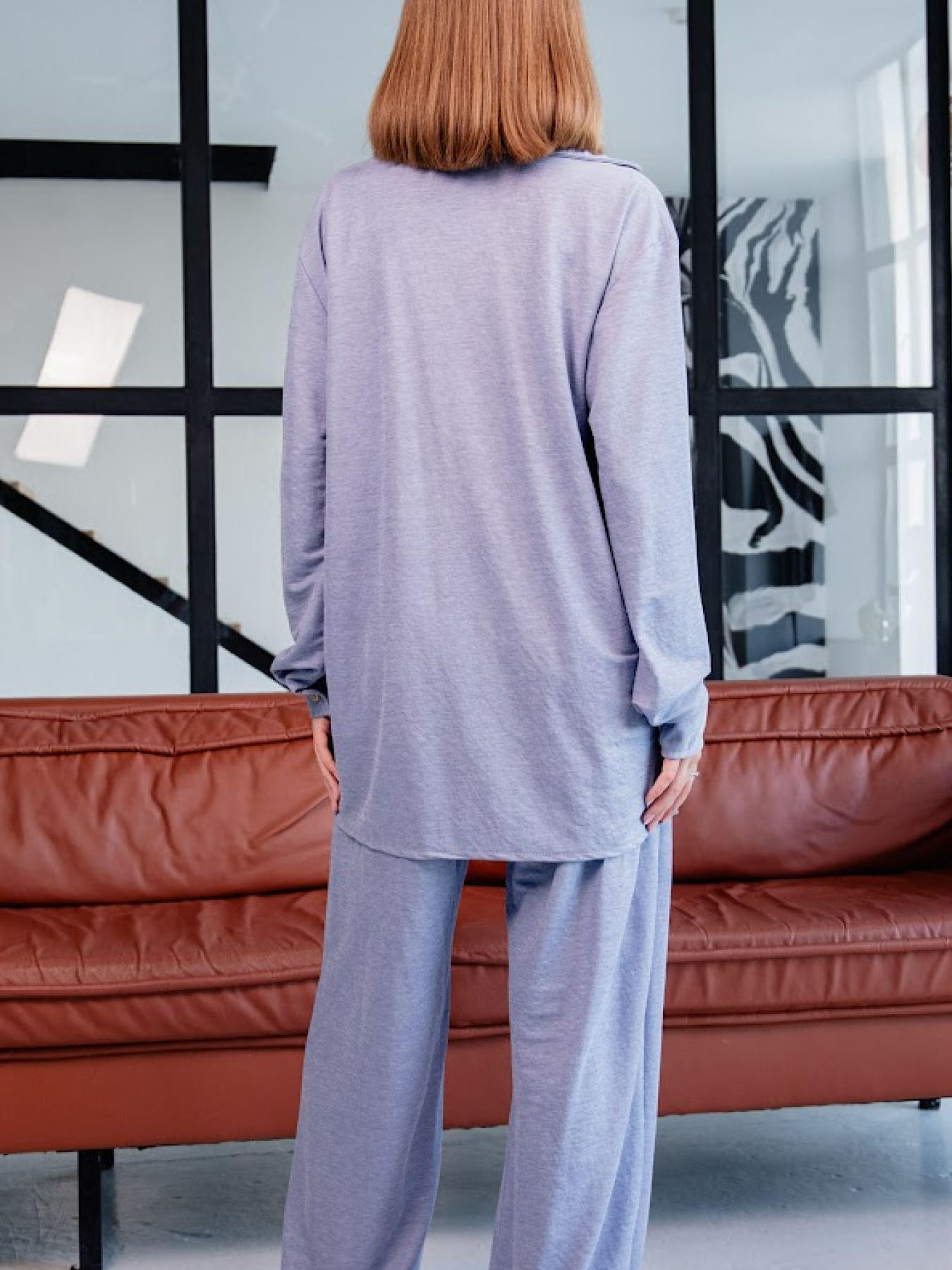 Повседневный костюм Носи своє модель 8392-116-temno-blakitnij-melanzh Фото