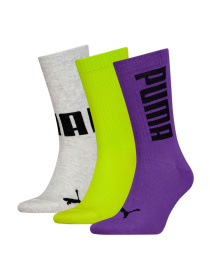 Набор носков PUMA Unisex Big Logo Crew 3p модель 938387 Фото