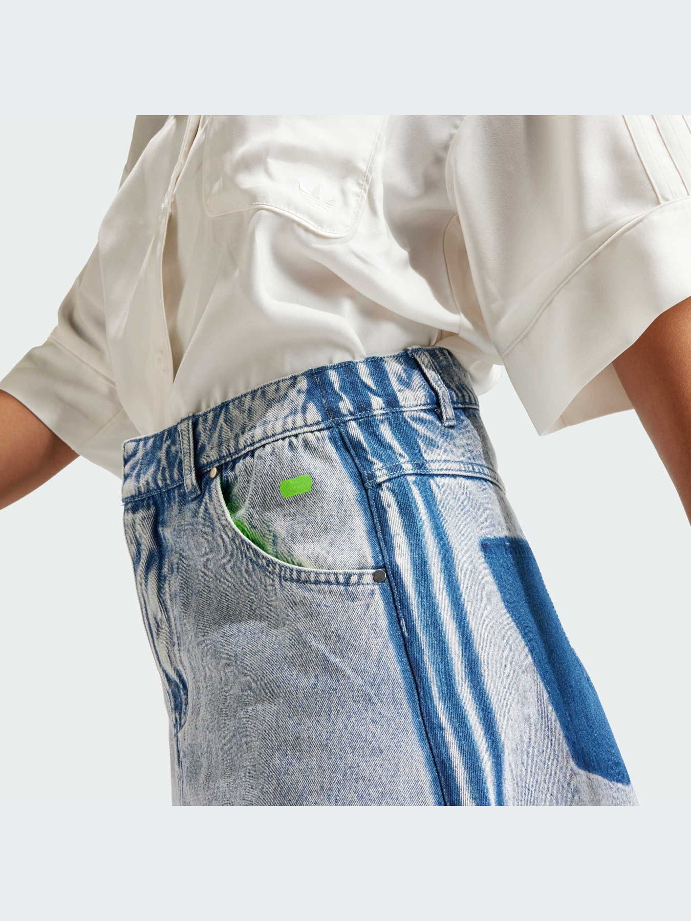 Джинсовая юбка Adidas x KSENIASCHNAIDER модель IU2509 Джинсовая юбка Adidas x KSENIASCHNAIDER модель IU2509 Фото