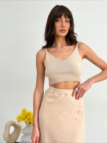 Спідниця міді ART KNIT модель 34312 Фото