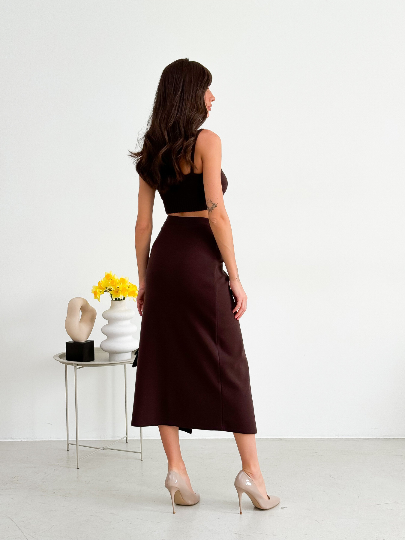 Юбка миди ART KNIT модель 34318 Фото