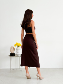 Спідниця міді ART KNIT модель 34318 Фото