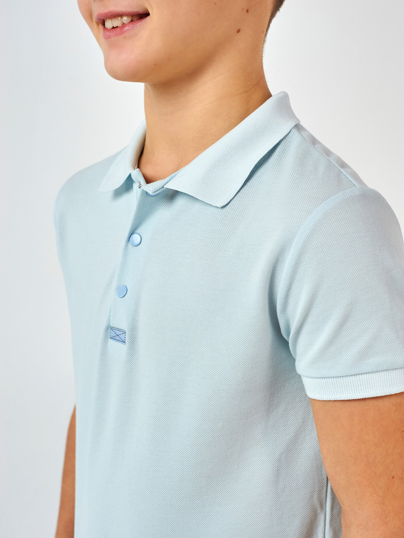 Поло SMIL Модель smil_114110-goluboj Фото