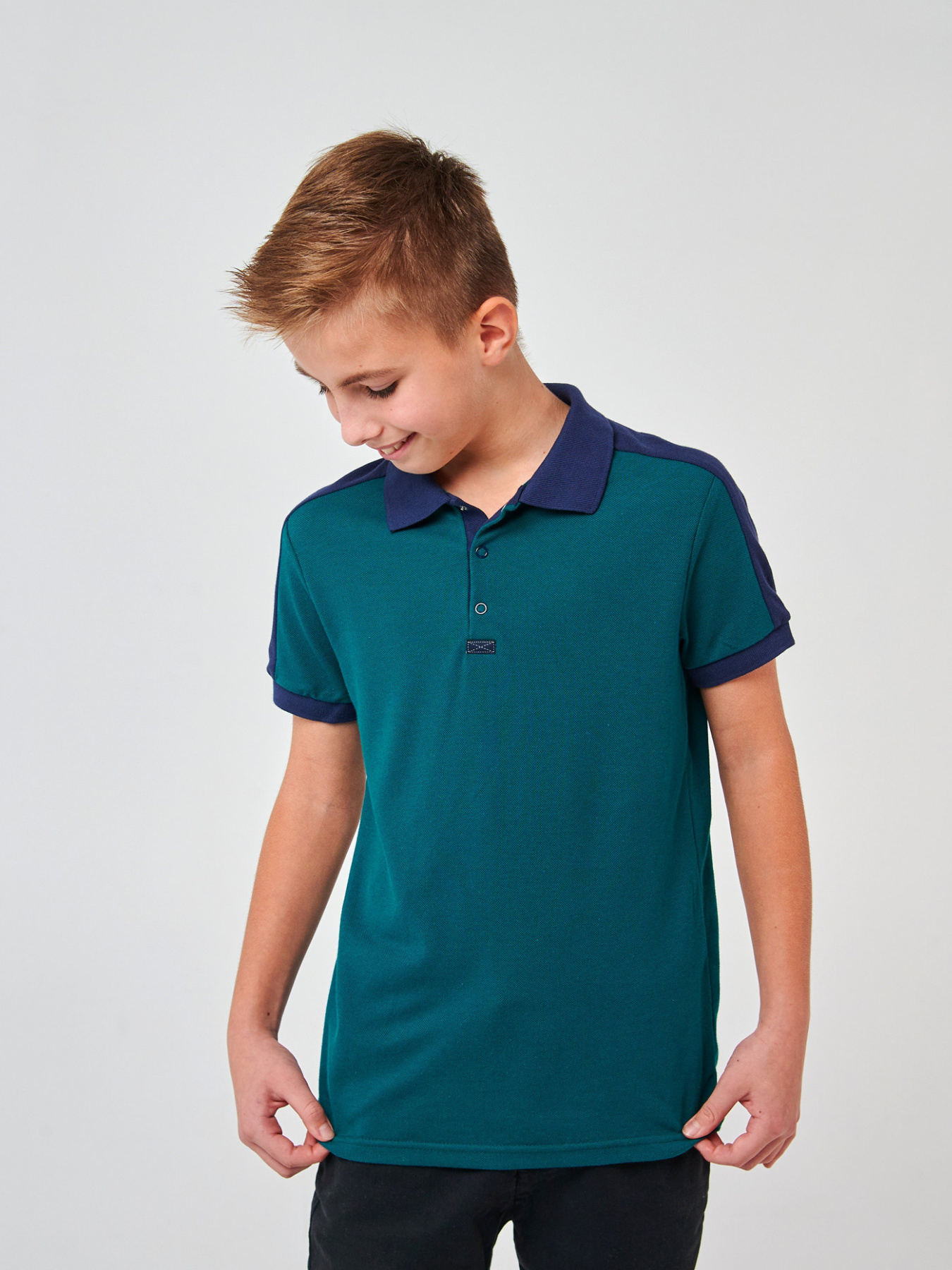 Поло SMIL Модель smil_114119-zelenyj Фото