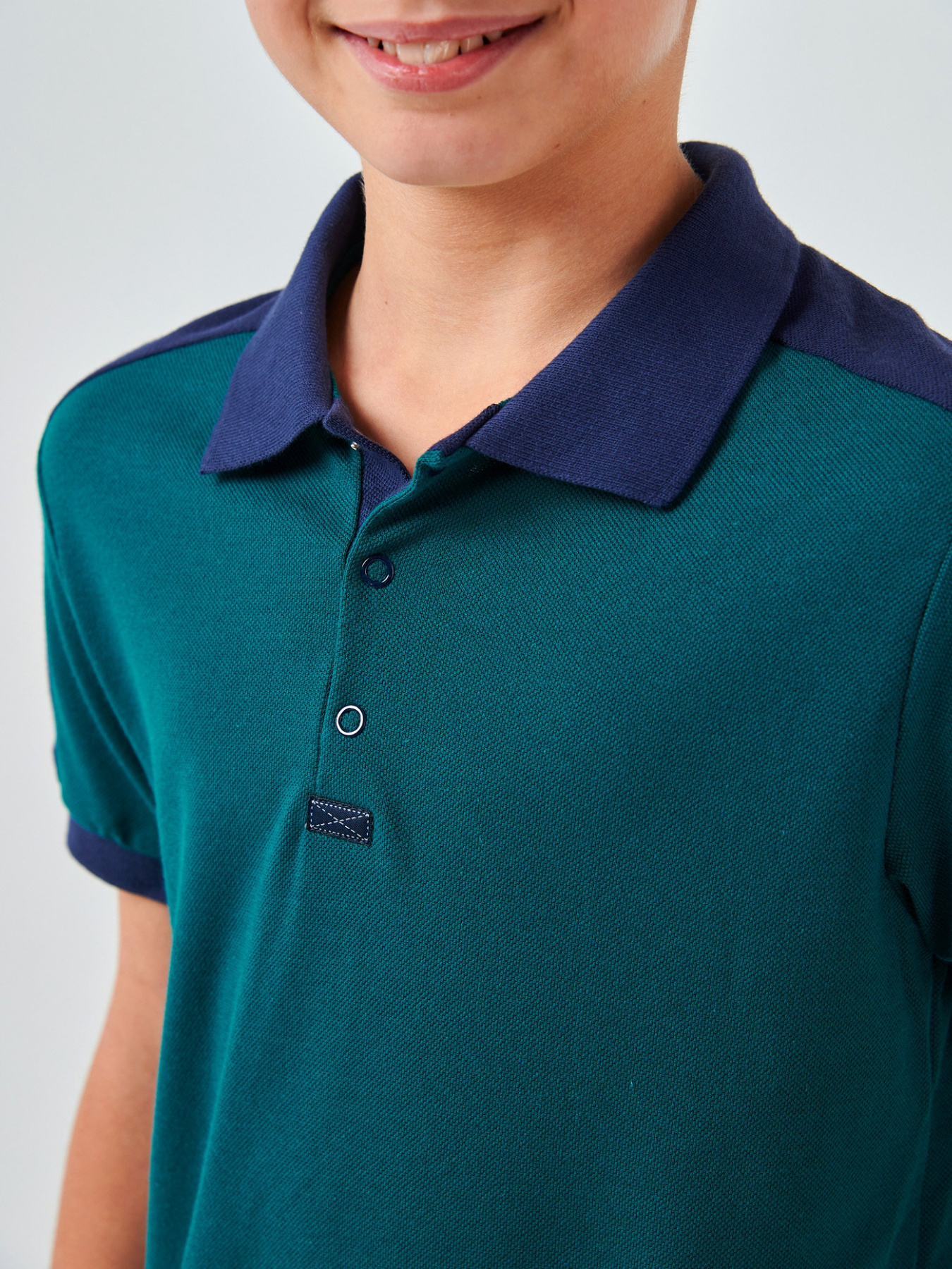 Поло SMIL Модель smil_114119-zelenyj Фото