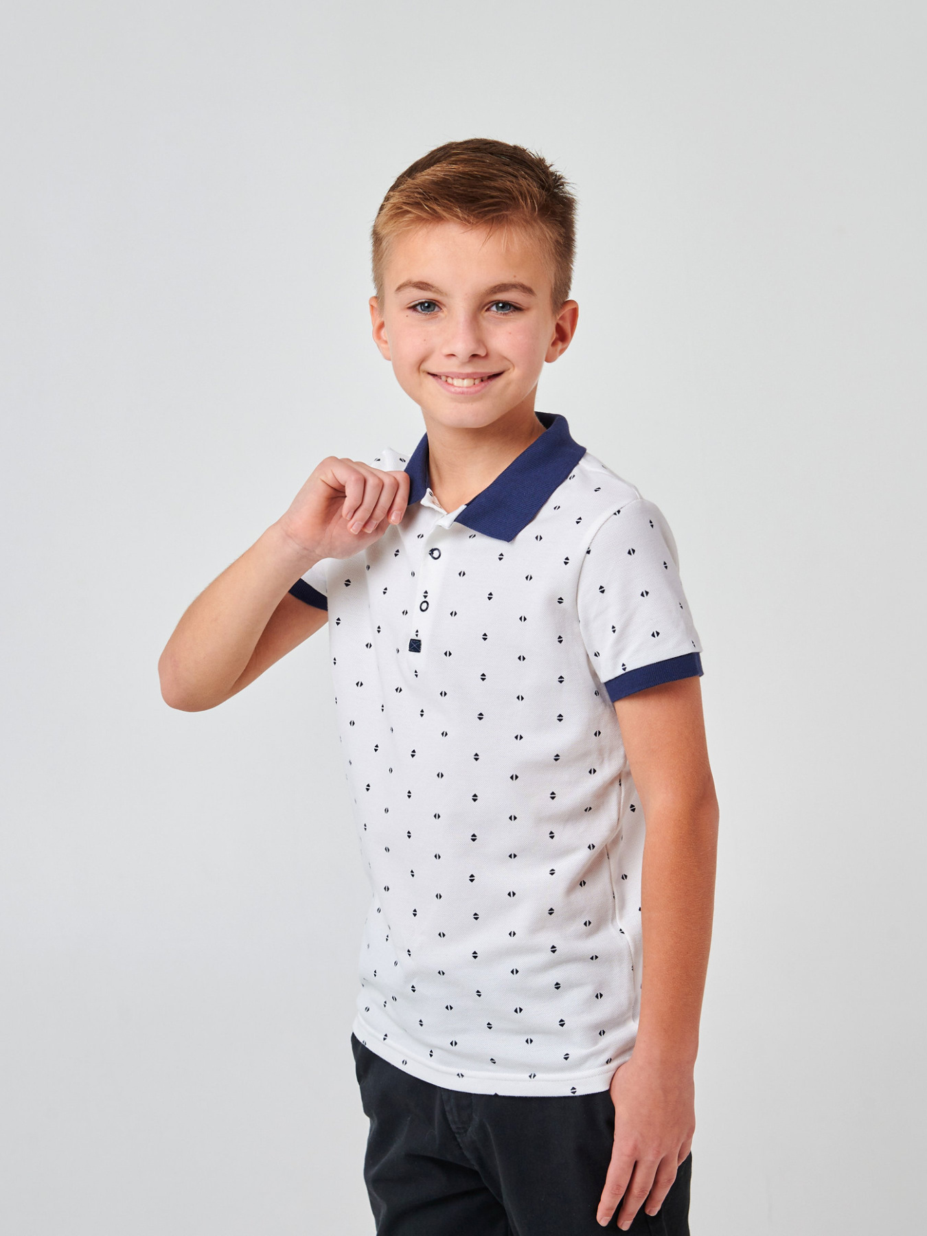 Поло SMIL Модель smil_114112-risunok-na-belom Фото