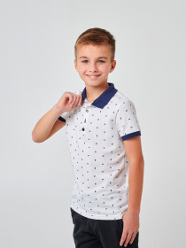 Поло SMIL Модель smil_114112-risunok-na-belom Фото