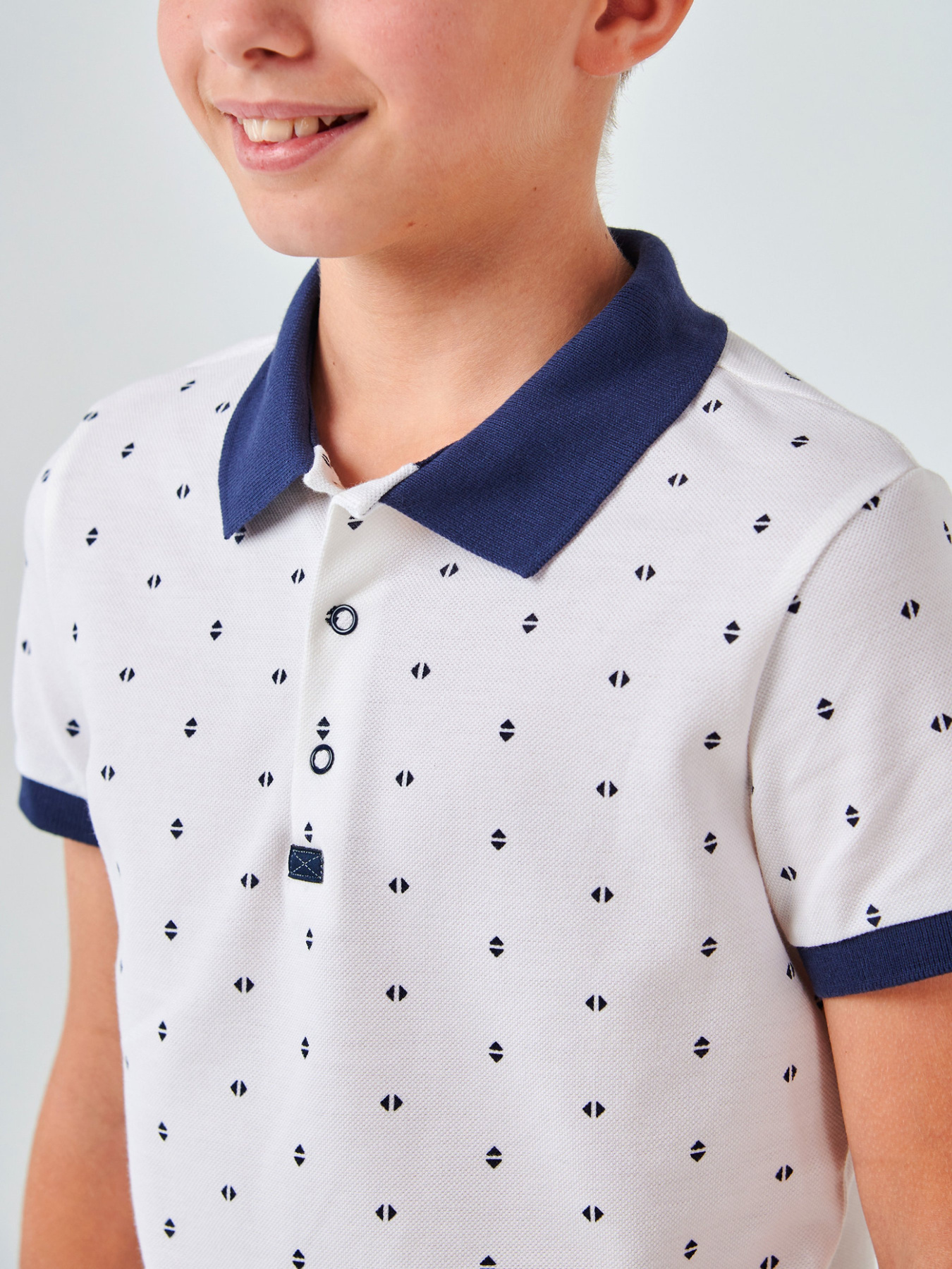 Поло SMIL модель smil_114112-risunok-na-belom Фото