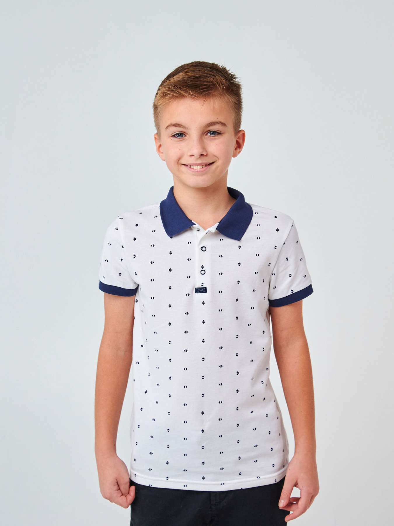 Поло SMIL модель smil_114112-risunok-na-belom Фото