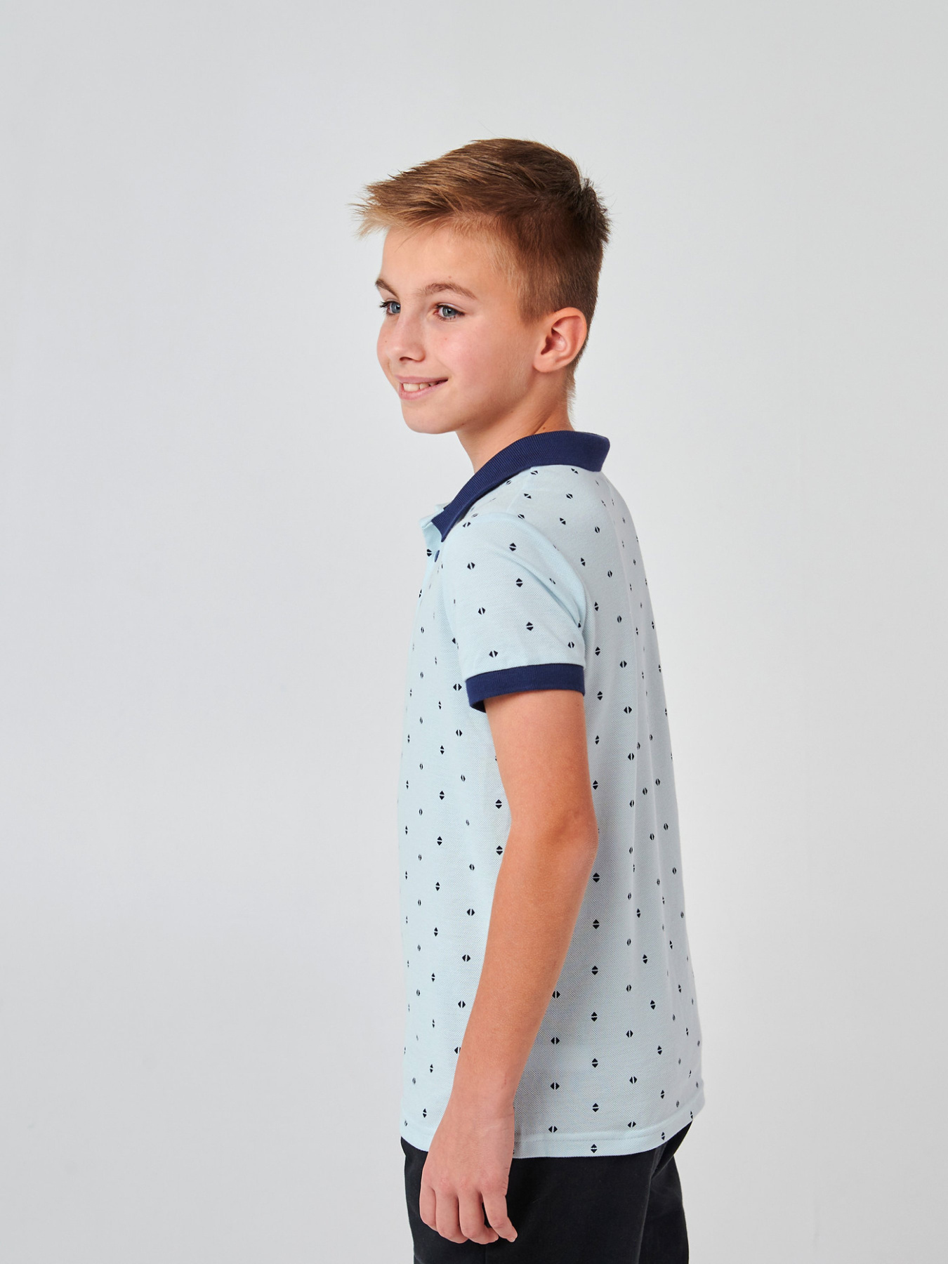 Поло SMIL Модель smil_114112-risunok-na-golubom Фото