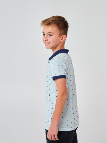 Поло SMIL Модель smil_114112-risunok-na-golubom Фото