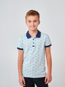 Поло SMIL Модель smil_114112-risunok-na-golubom Фото