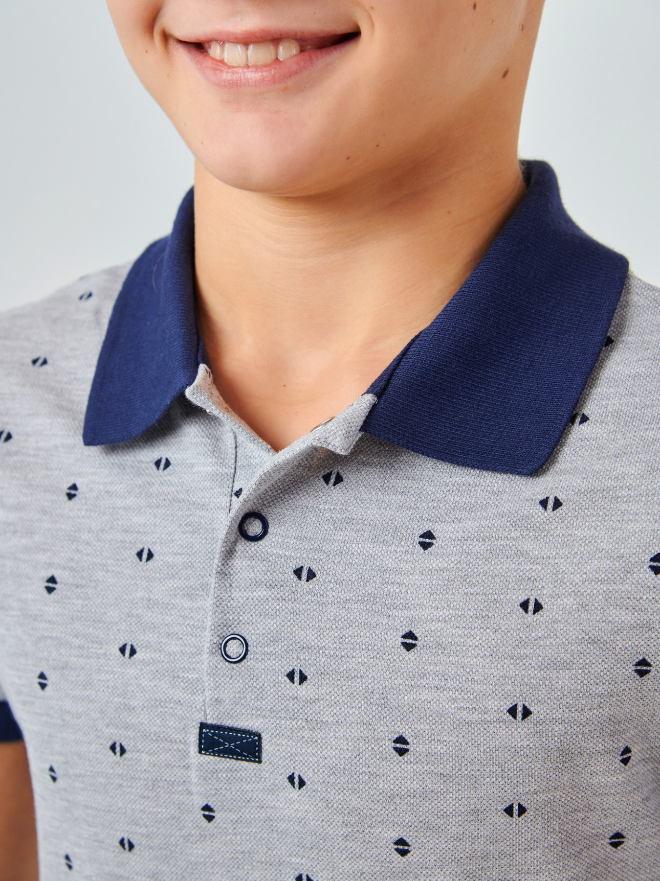 Поло SMIL модель smil_114112-risunok-na-serom Фото