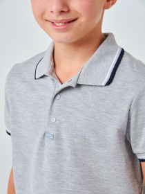 Поло SMIL Модель smil_114114-seryj-melanz Фото