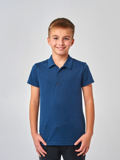 Поло SMIL модель smil_114121-sinij-melanz Фото