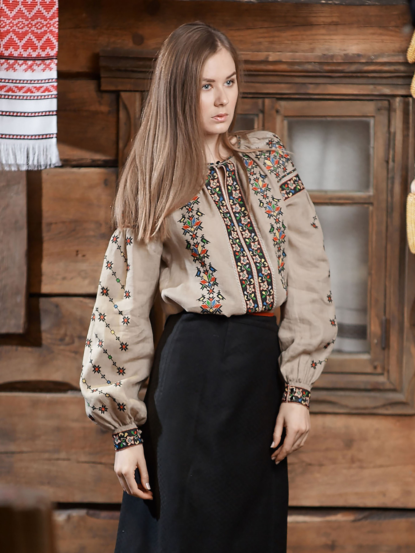 Вышитая рубашка Едельвіка модель 94-22-00 Фото