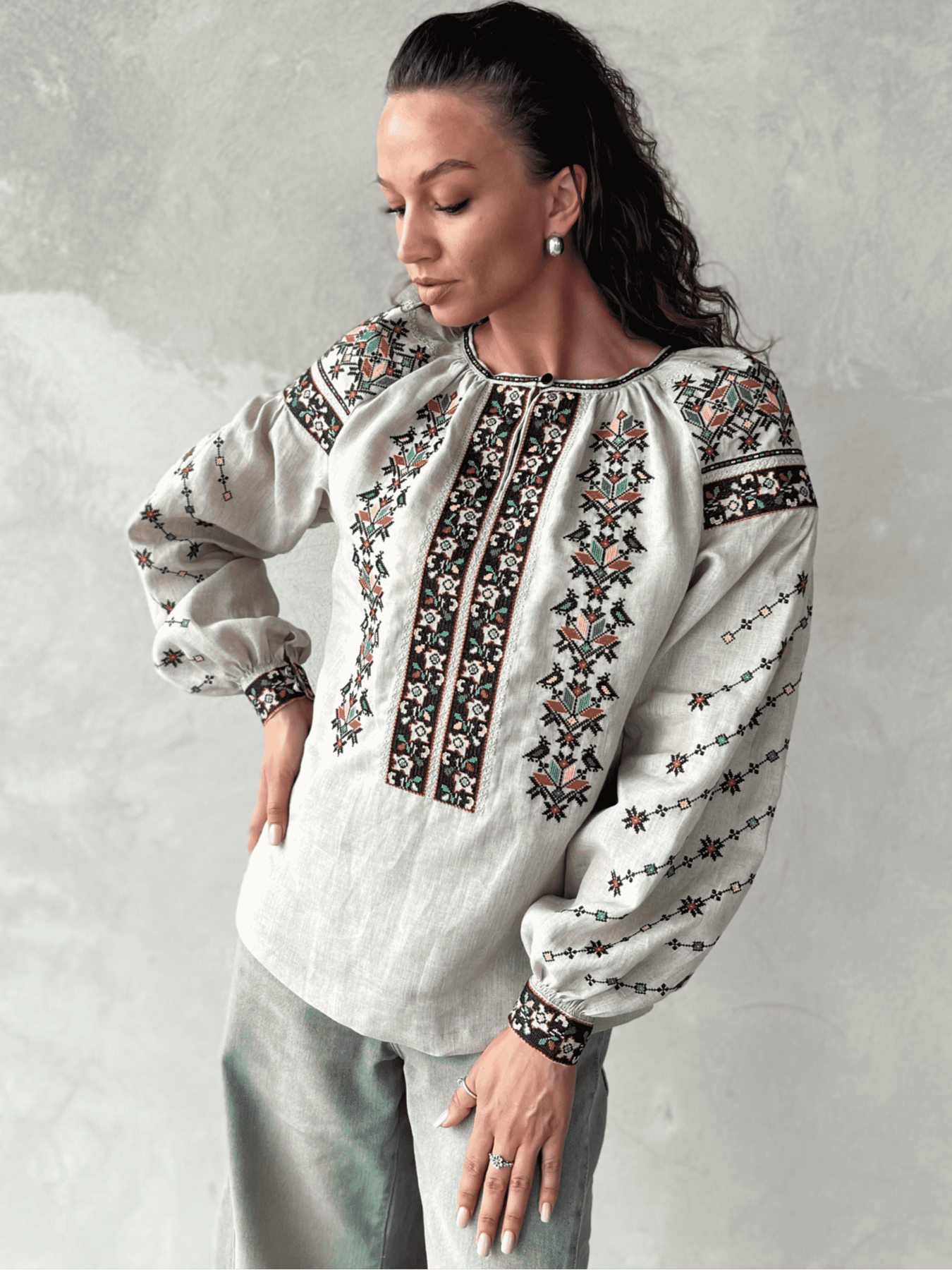 Вишита сорочка Едельвіка модель 94-22-00 Фото