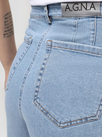 Шорти джинсові A.G.N.A модель AG-2025-LIGHT Фото