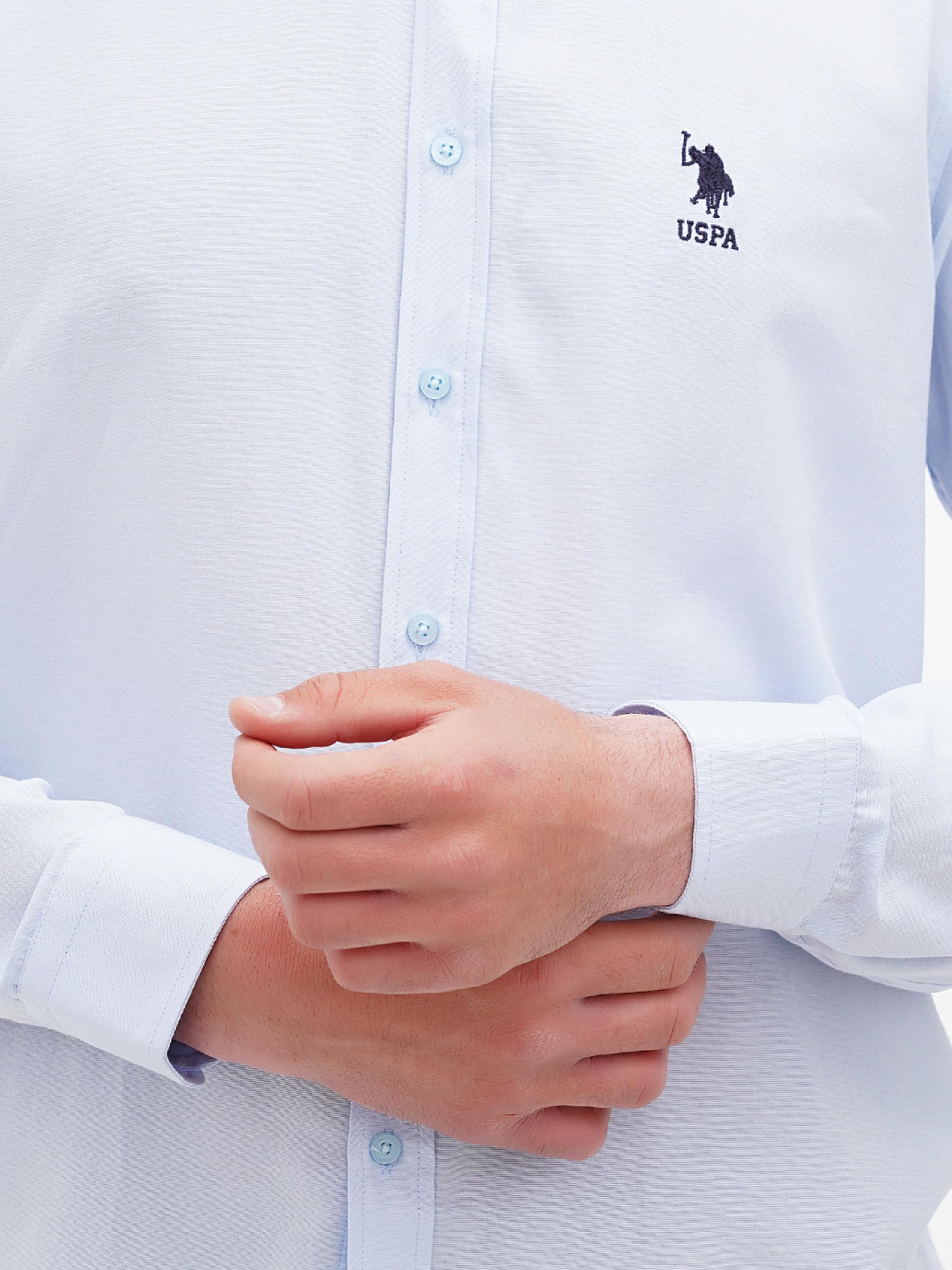 Рубашка US Polo модель USPA.1270000-1.VR003 Фото