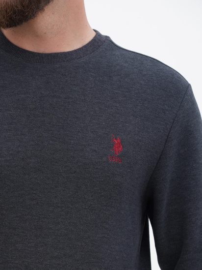 Свитшот US Polo модель USPA.1630000.VR081 — фото 4 - INTERTOP