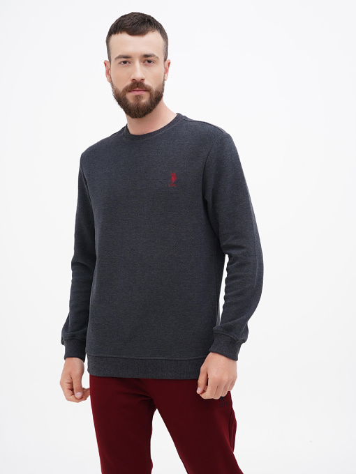 Світшот US Polo модель USPA.1630000.VR081 Фото