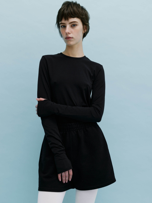 Лонгслив Роза модель 231023_black Фото