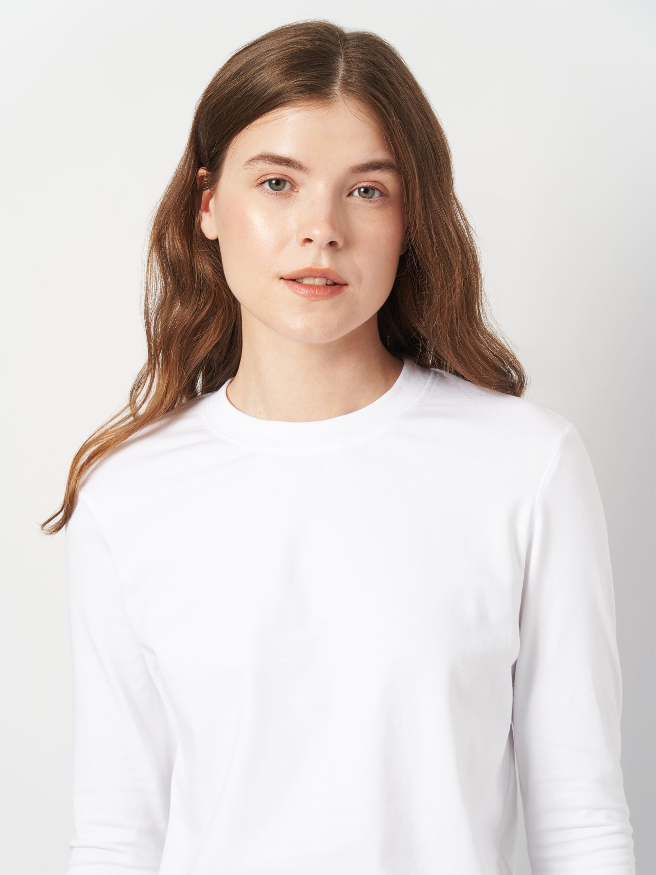 Лонгслив Роза модель 231109_white Фото