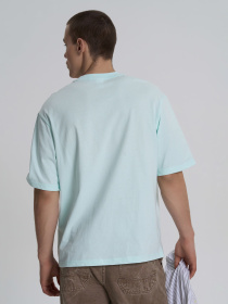 Футболка Роза модель 230926_turquoise Фото