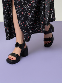 Босоніжки ISSA Plus модель OB2-482_черный Фото