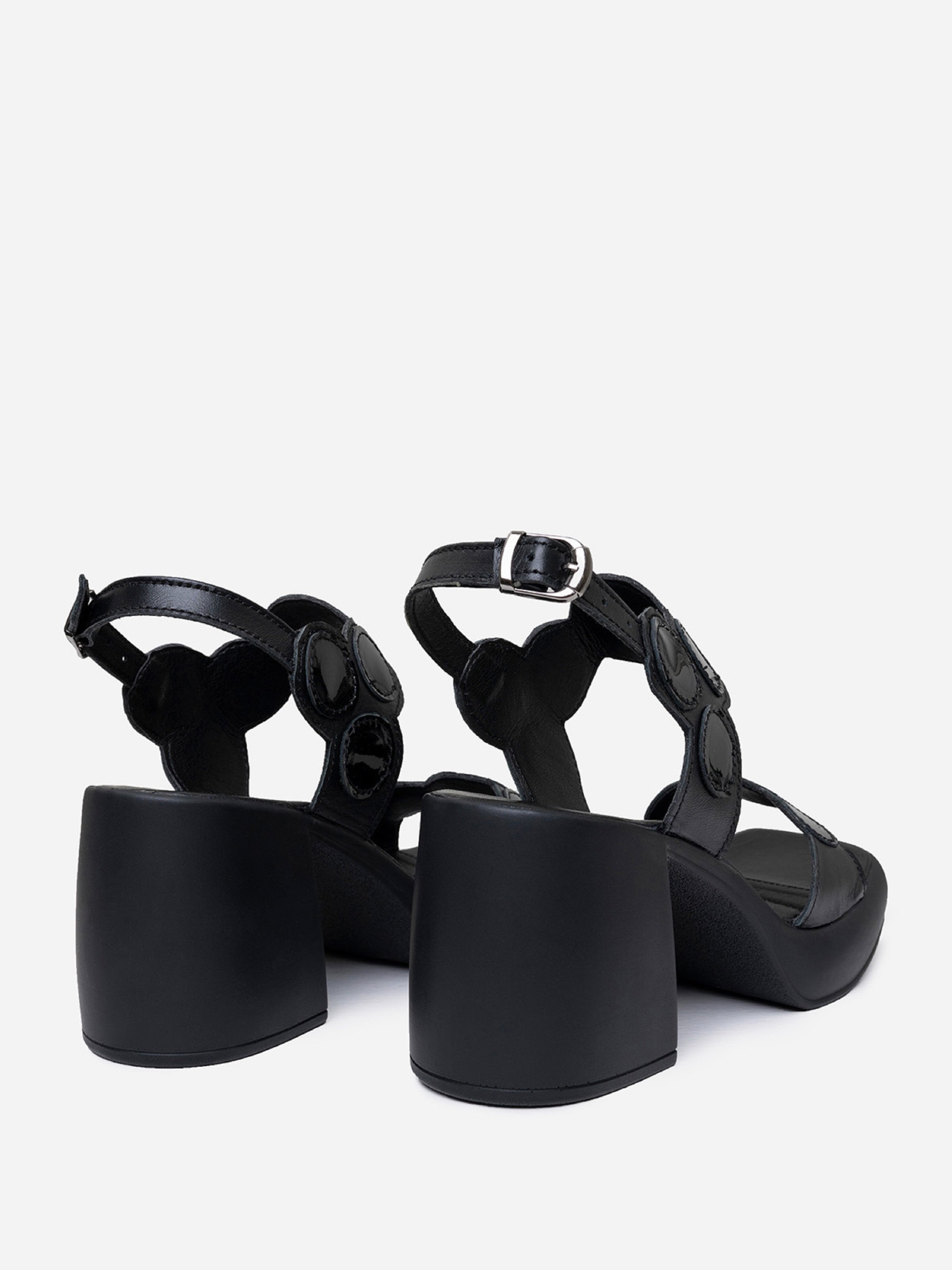 Босоножки ISSA Plus модель OB2-482_черный Фото