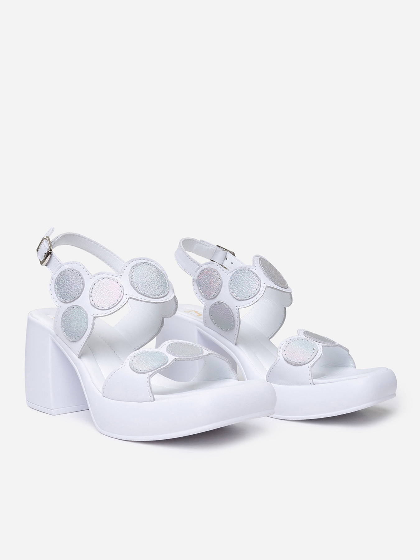 Босоніжки ISSA Plus модель OB2-482_белый Босоніжки ISSA Plus модель OB2-482_белый Фото