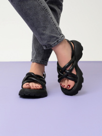 Сандалії ISSA Plus модель OB2-483_черный Фото