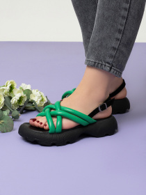 Сандалії ISSA Plus модель OB2-483_зеленый Фото