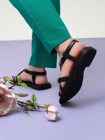 Сандалии ISSA Plus модель OB2-484_черный Фото