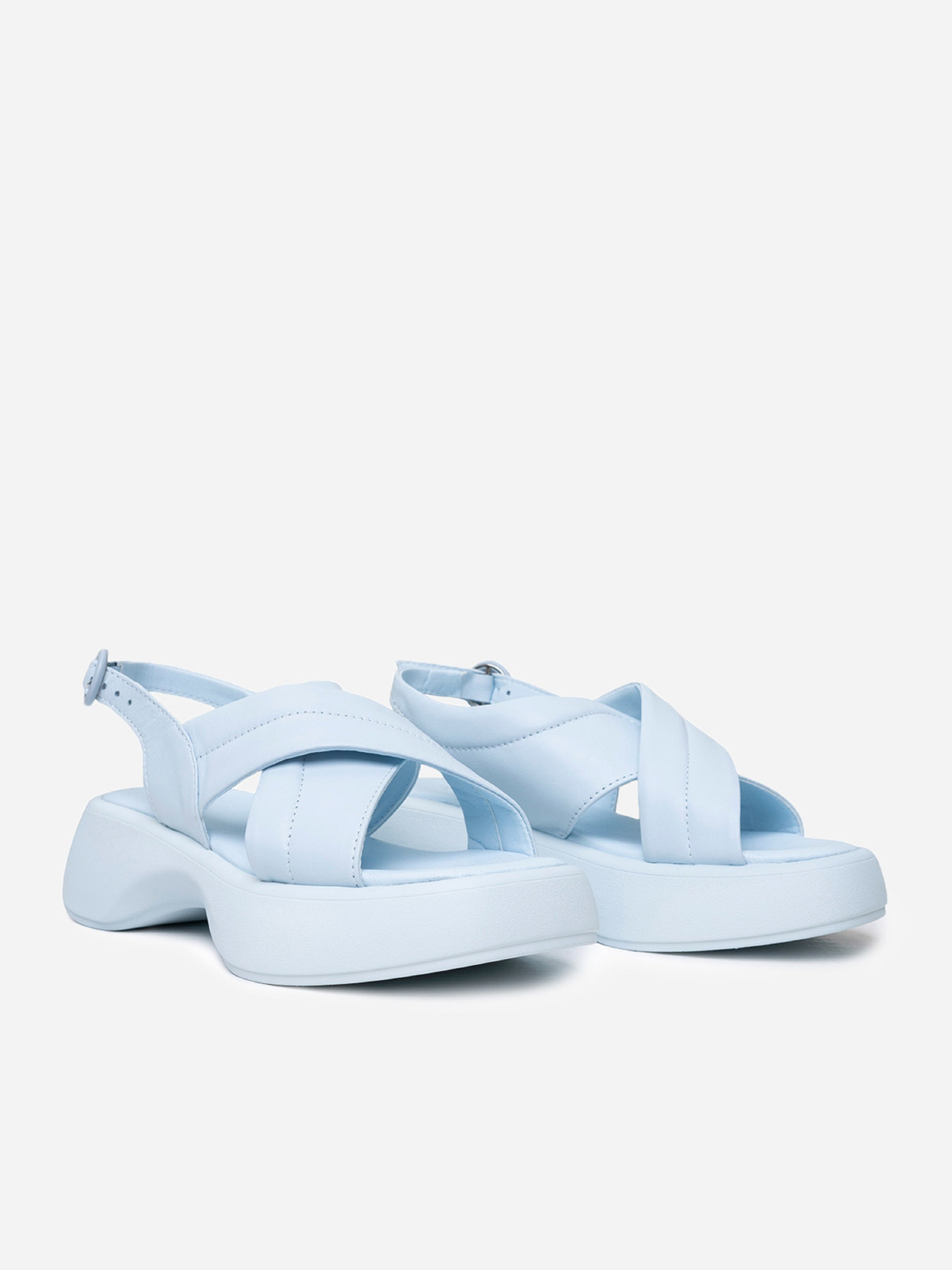 Босоножки ISSA Plus модель OB2-485_голубой Фото